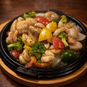 관자&새우버터구이 메뉴 사진(네이버)
