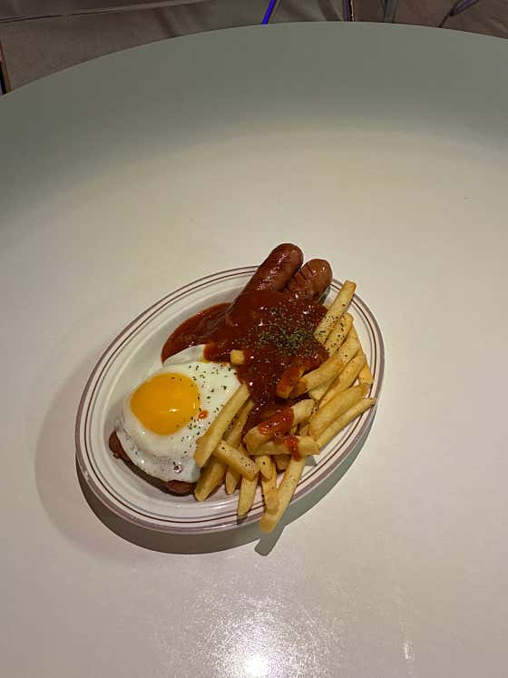 커리부어스트 메뉴 사진(네이버)