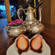 수제딸기찹쌀떡 메뉴 사진(네이버)