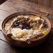 한방백숙+찹쌀밥 메뉴 사진(네이버)