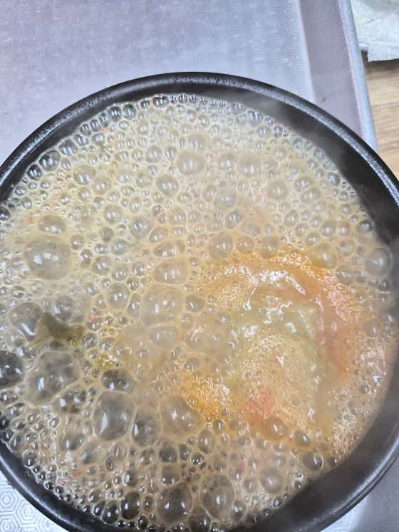 얼큰쑥국 메뉴 사진(네이버)