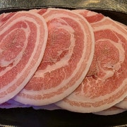 꽃돼지 냉삼 메뉴 사진(네이버)
