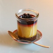 단호박 푸딩 메뉴 사진(네이버)
