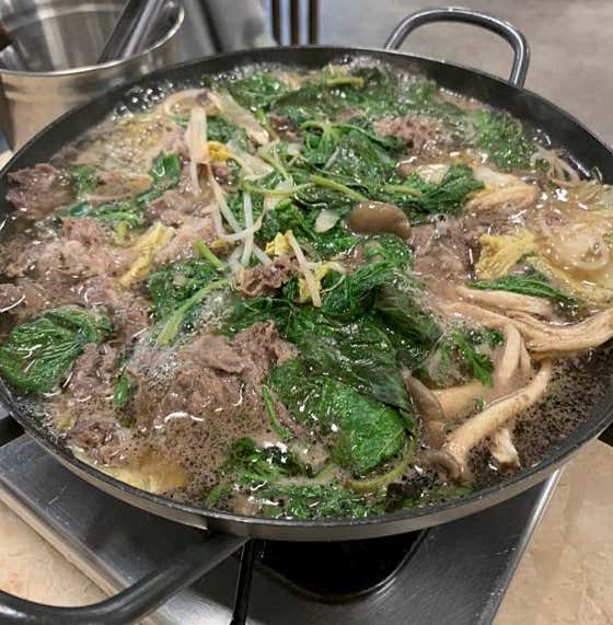소불고기뚝배기(한우) 메뉴 사진(네이버)
