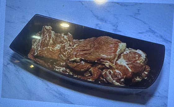 수제 양념 포갈비(돼지갈비) 메뉴 사진(네이버)
