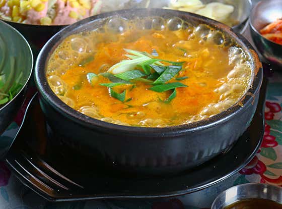 된장찌개 메뉴 사진(네이버)