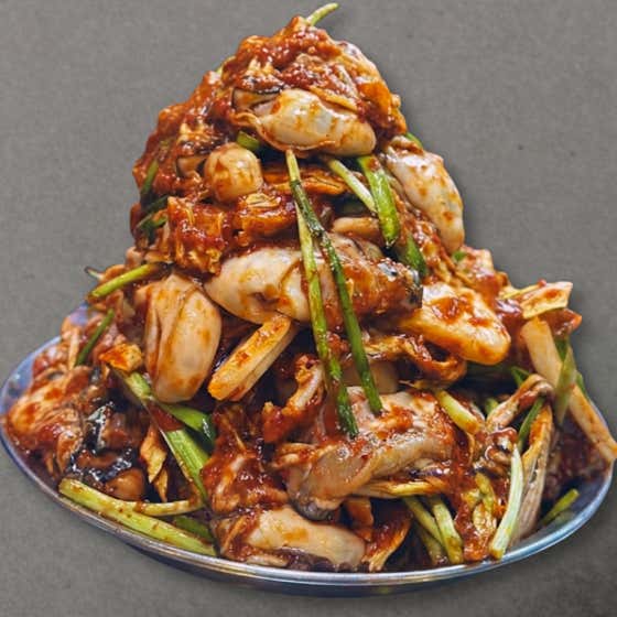 [NEW] 굴무침 메뉴 사진(네이버)