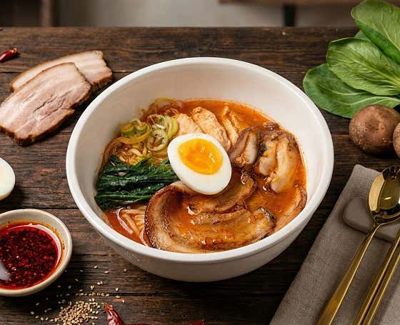 더블 에이징 홍(紅)면 메뉴 사진(네이버)