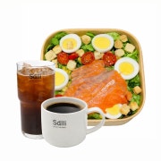 [SET] 연어 샐러드 메뉴 사진(네이버)