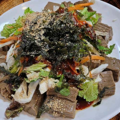 도토리묵 메뉴 사진(네이버)