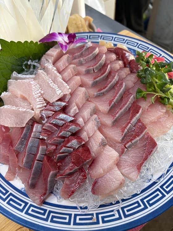 제철 대방어회 메뉴 사진(네이버)