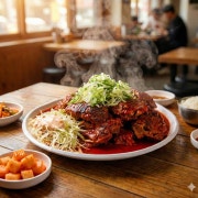 뼈구이(소/중/대) 메뉴 사진(네이버)