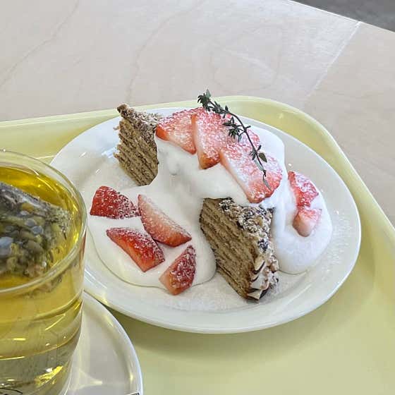 말렌카허니케이크 메뉴 사진(네이버)