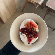 계절과일 토스트 메뉴 사진(네이버)