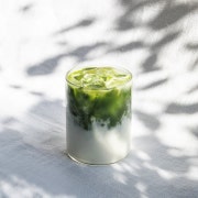 말차 라떼 메뉴 사진(네이버)