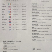 국산, 각종세계 맥주 메뉴 사진(네이버)