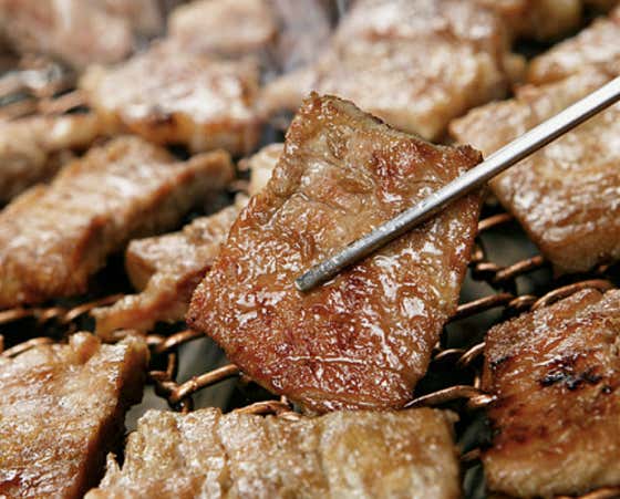 돼지숯불고기 메뉴 사진(네이버)