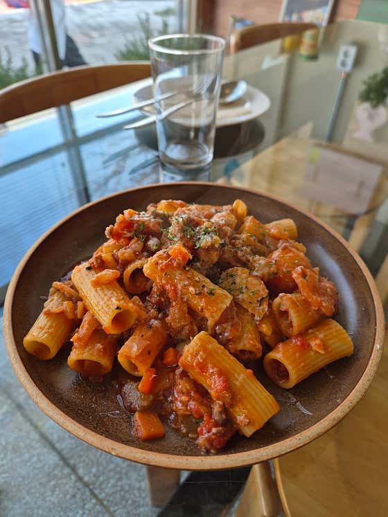 라구 리가토니 메뉴 사진(네이버)
