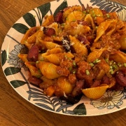 판체타토마토파스타 메뉴 사진(네이버)