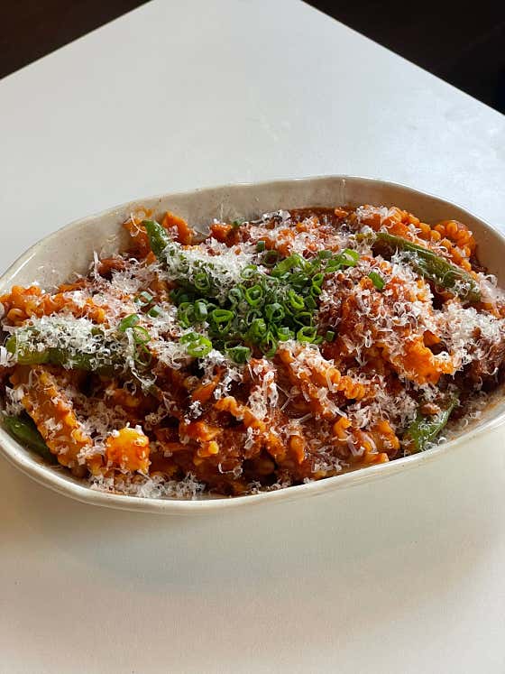 갈비 라구 파스타 메뉴 사진(네이버)