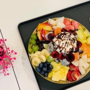 눈꽃과일빙수 메뉴 사진(네이버)
