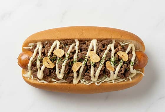 ⭐️수제핫도그(불고기갈릭) 메뉴 사진(네이버)