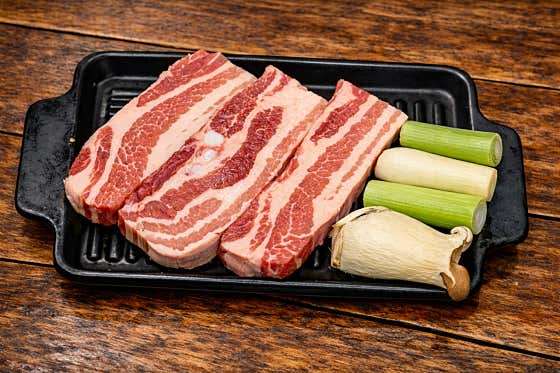 금삼겹 메뉴 사진(네이버)