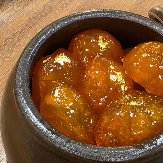 수제금귤정과 메뉴 사진(네이버)