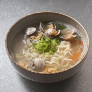 바지락 칼국수(태안산 국내 바지락) 메뉴 사진(네이버)