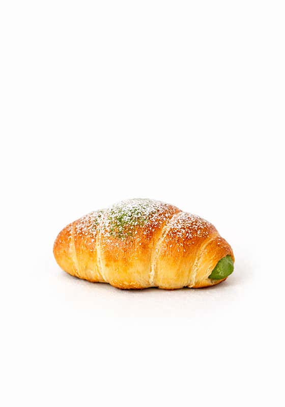 말차크림소금빵 메뉴 사진(네이버)