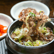 뚝배기불고기+비빔밥 메뉴 사진(네이버)