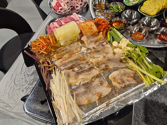 냉삼겹 메뉴 사진(네이버)