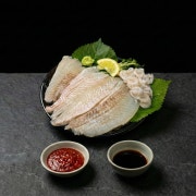 길게썬 도다리 (한마리통 메뉴 사진(네이버)