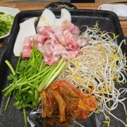 대패삼겹살 메뉴 사진(네이버)