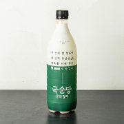 국순당 생막걸리(6도) 메뉴 사진(네이버)