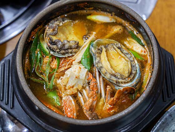 활전복 뚝배기 메뉴 사진(네이버)