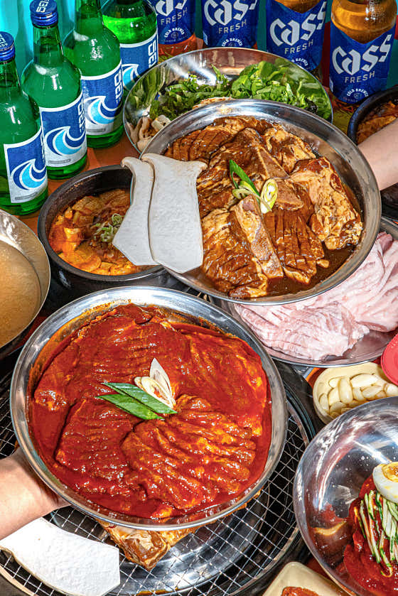 김금자숯불갈비 봉선점