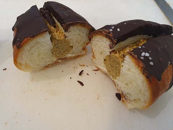 두바이소금빵 메뉴 사진(네이버)