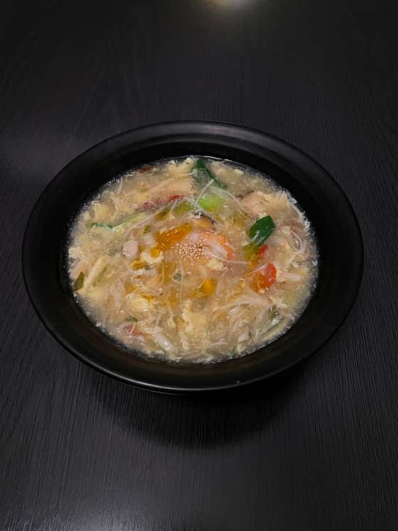 (도쿠)게살계란스프 메뉴 사진(네이버)