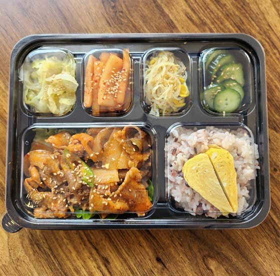 알뜰 도시락 메뉴 사진(네이버)