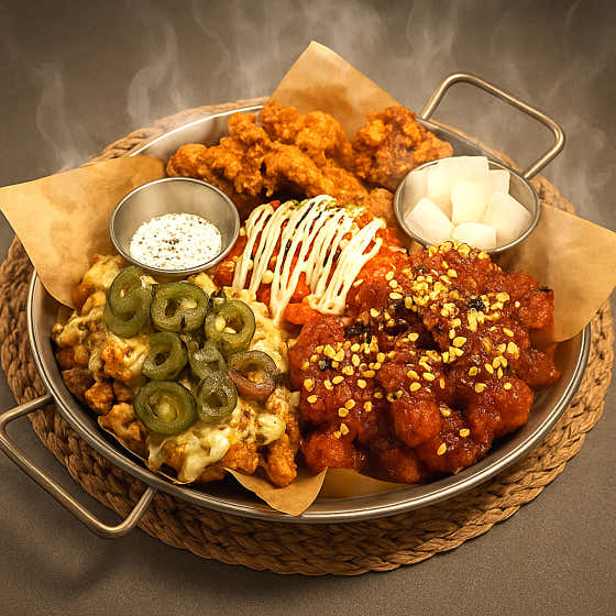 BEST 3종치킨 메뉴 사진(네이버)