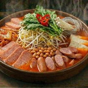햄폭탄 부대찌개 메뉴 사진(네이버)