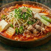 얼큰 소고기 해장국 메뉴 사진(네이버)