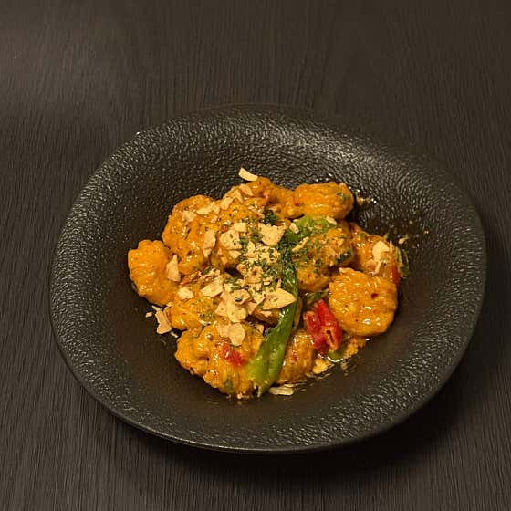 (도쿠)마라크림새우 메뉴 사진(네이버)