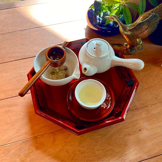 국화차 메뉴 사진(네이버)