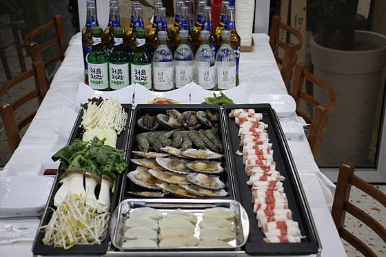 오대감 삼합 메뉴 사진(네이버)