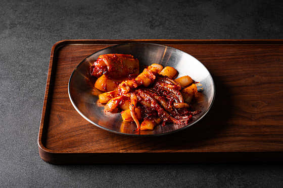 매운불맛🌶️양념오징어(1마리) 메뉴 사진(네이버)