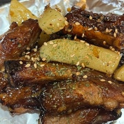 마늘간장쪽갈비 메뉴 사진(네이버)