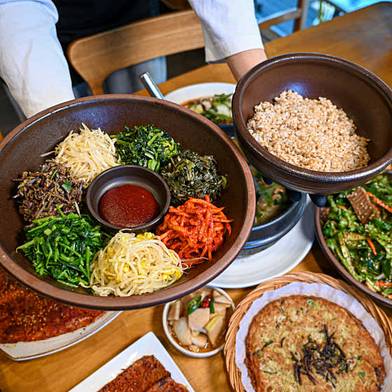 주막 보리밥 털레기수제비