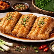 돼지왕갈비[칠레산](200g) 메뉴 사진(네이버)